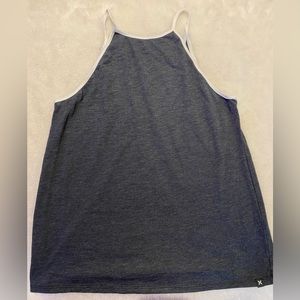 Hurley Womens Surf Grey Tank Top-Size Medium